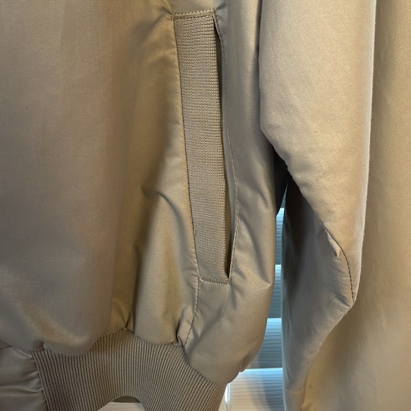 Vintage MOBIL OIL POLYURETHANE PLANT Grey Swingster WINDBREAKER JACKET XL! - Picture 5 of 12